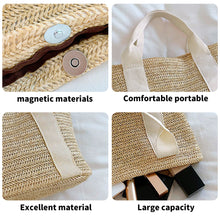 Load image into Gallery viewer, Embroidered Name Logo for Braided Bag Shoulder Bag In Travel and Beach