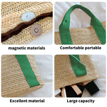 Load image into Gallery viewer, Embroidered Name Logo for Braided Bag Shoulder Bag In Travel and Beach
