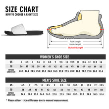 Load image into Gallery viewer, Mens PVC Black and White House Slides Sandals Bathroom Slippers