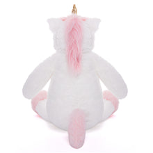 Load image into Gallery viewer, Personalized Cute Print Plush Unicorn for Birth Keepsake