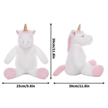Load image into Gallery viewer, Personalized Cute Print Plush Unicorn for Birth Keepsake