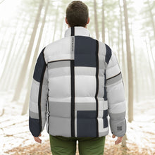 Load image into Gallery viewer, All-Over Print Unisex Stand-up Collar Down Jacket