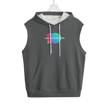 Load image into Gallery viewer, All-Over Print Unisex Hooded Vest | 310GSM Cotton