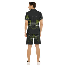 Load image into Gallery viewer, All-Over Print Men's Short Sleeve Shirt Set