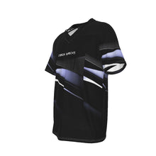Load image into Gallery viewer, All-Over Print Men's Short Sleeve T-shirt with Neckline Tie