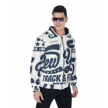 Load image into Gallery viewer, All-Over Print Zip Up Hoodie With Pocket