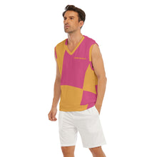 Load image into Gallery viewer, All-Over Print Men's Imitation Knitted V-neck Vest