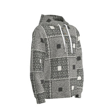 Load image into Gallery viewer, All-Over Print Men's Half Button Hoodie