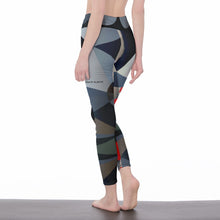 Load image into Gallery viewer, All-Over Print Women’s High-Waisted Yoga Pants|210GSM