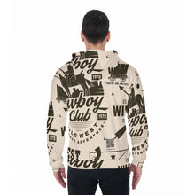 Load image into Gallery viewer, All-Over Print Zip Up Hoodie With Pocket