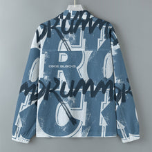 Load image into Gallery viewer, All-Over Print Men's Casual Lapel Jacket