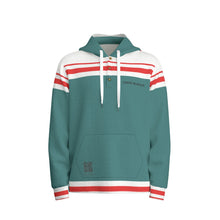 Load image into Gallery viewer, All-Over Print Men's Half Button Hoodie