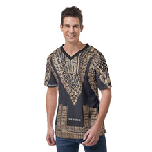 Load image into Gallery viewer, All-Over Print Men's V-Neck T-Shirt