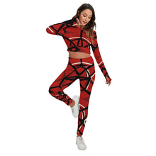 Load image into Gallery viewer, All-Over Print Women's Sport Set With Backless Top And Leggings