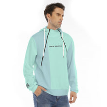 Load image into Gallery viewer, All-Over Print Men's Hoodie With Placket Double Zipper
