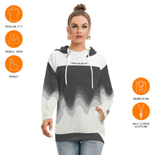 Load image into Gallery viewer, All-Over Print Women's Hoodie With Double Hood