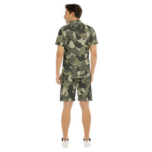 Load image into Gallery viewer, All-Over Print Men's Short Sleeve Shirt Set