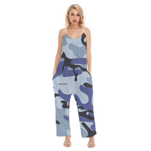 Load image into Gallery viewer, All-Over Print Women's Loose Cami Jumpsuit