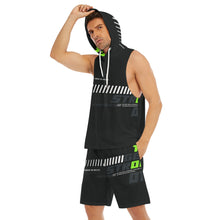 Load image into Gallery viewer, All-Over Print Men's Sleeveless Vest And Shorts Set