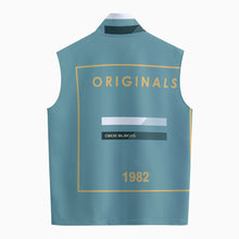 Load image into Gallery viewer, All-Over Print Men's Stand-up Collar Vest