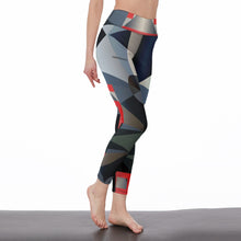 Load image into Gallery viewer, All-Over Print Women’s High-Waisted Yoga Pants|210GSM