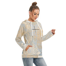 Load image into Gallery viewer, All-Over Print Women's Hoodie With Double Hood