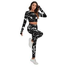 Load image into Gallery viewer, All-Over Print Women's Sport Set With Backless Top And Leggings
