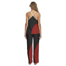 Load image into Gallery viewer, All-Over Print Women's Cami Pajamas Set