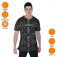 Load image into Gallery viewer, All-Over Print Men's T-shirt | Birdseye