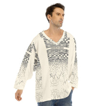 Load image into Gallery viewer, All-Over Print Men's V-neck Ice Hockey Jersey