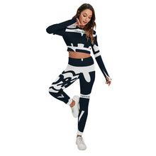 Load image into Gallery viewer, All-Over Print Women's Sport Set With Backless Top And Leggings