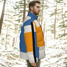 Load image into Gallery viewer, All-Over Print Unisex Stand-up Collar Down Jacket