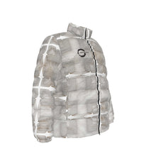 Load image into Gallery viewer, All-Over Print Unisex Stand collar slim down jacket
