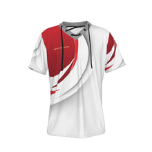 Load image into Gallery viewer, All-Over Print Men's Short Sleeve T-shirt with Neckline Tie