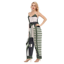 Load image into Gallery viewer, All-Over Print Women's Loose Cami Jumpsuit