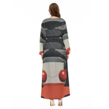 Load image into Gallery viewer, All-Over Print Women's Beach Long Coat