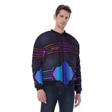 Load image into Gallery viewer, All-Over Print Men's Bomber Jacket With with Sleeve Pocket