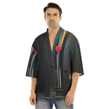Load image into Gallery viewer, All-Over Print Men's Drop-shoulder Short Coat
