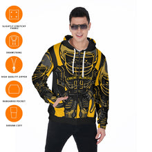Load image into Gallery viewer, All-Over Print Zip Up Hoodie With Pocket
