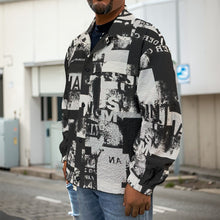 Load image into Gallery viewer, All-Over Print Men's Casual Lapel Jacket