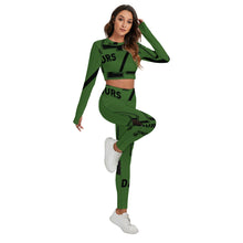 Load image into Gallery viewer, All-Over Print Women's Sport Set With Backless Top And Leggings