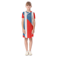 Load image into Gallery viewer, All-Over Print Kid's Short Sleeve Dress