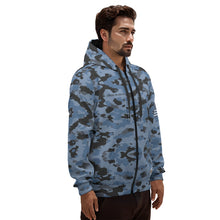 Load image into Gallery viewer, All-Over Print Unisex Pullover Hoodie With Zipper Closure | 310GSM Cotton