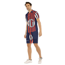 Load image into Gallery viewer, All-Over Print Men's Short Sleeve Shirt Set