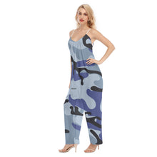 Load image into Gallery viewer, All-Over Print Women's Loose Cami Jumpsuit