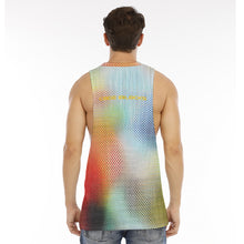 Load image into Gallery viewer, All-Over Print Men's O-neck Long Tank Top