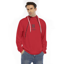Load image into Gallery viewer, All-Over Print Men's Hoodie With Placket Double Zipper