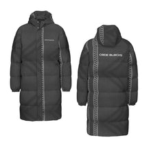 Load image into Gallery viewer, All-Over Print Unisex Long Down Jacket