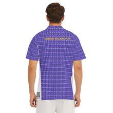 Load image into Gallery viewer, All-Over Print Men's Short Sleeve Polo Shirt With Button Closure