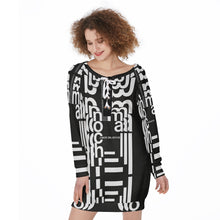 Load image into Gallery viewer, All-Over Print Women's Lace-Up Sweatshirt